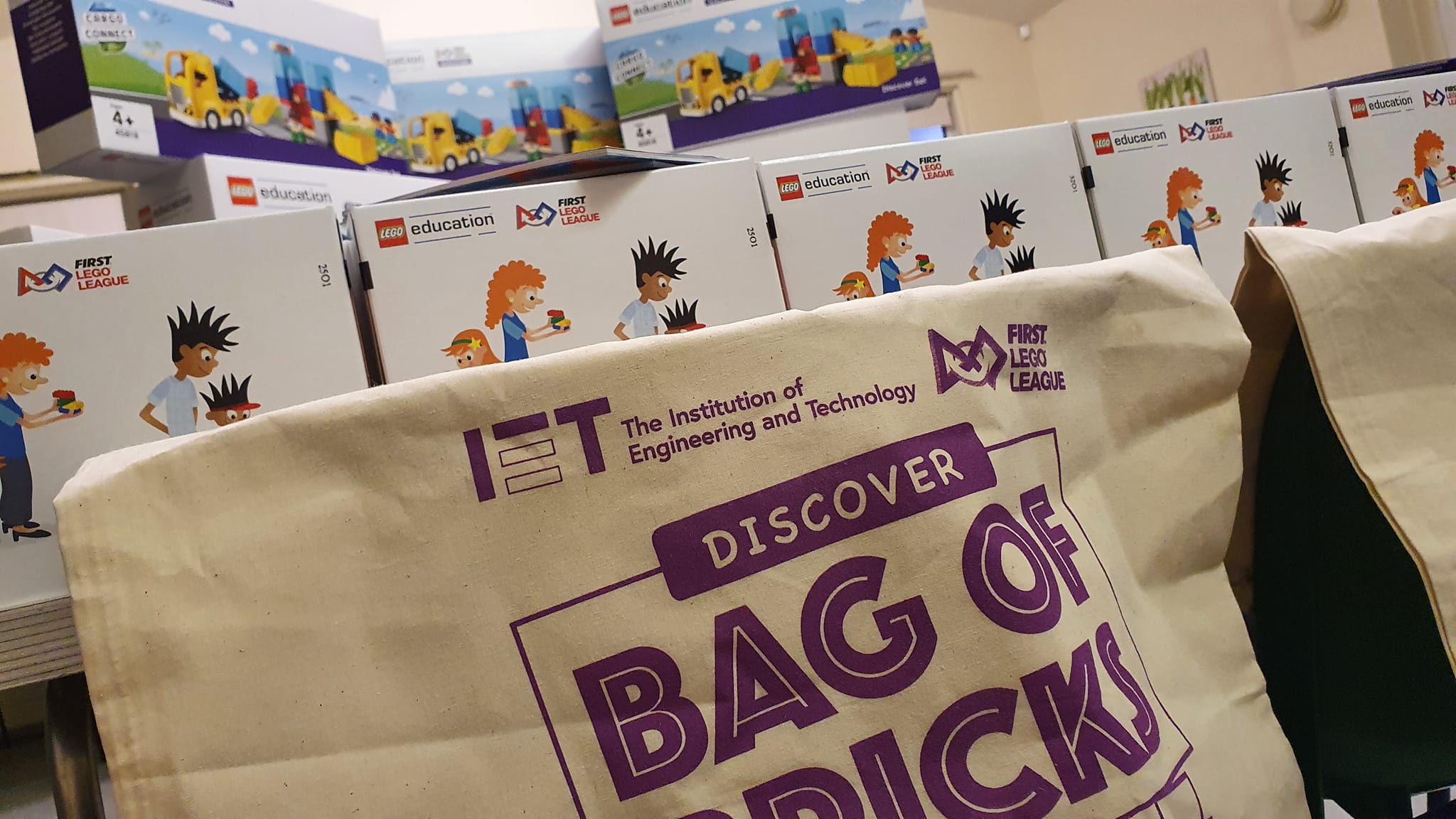 Thank You to The Institution of Engineering and Technology (IET) and Lego!!