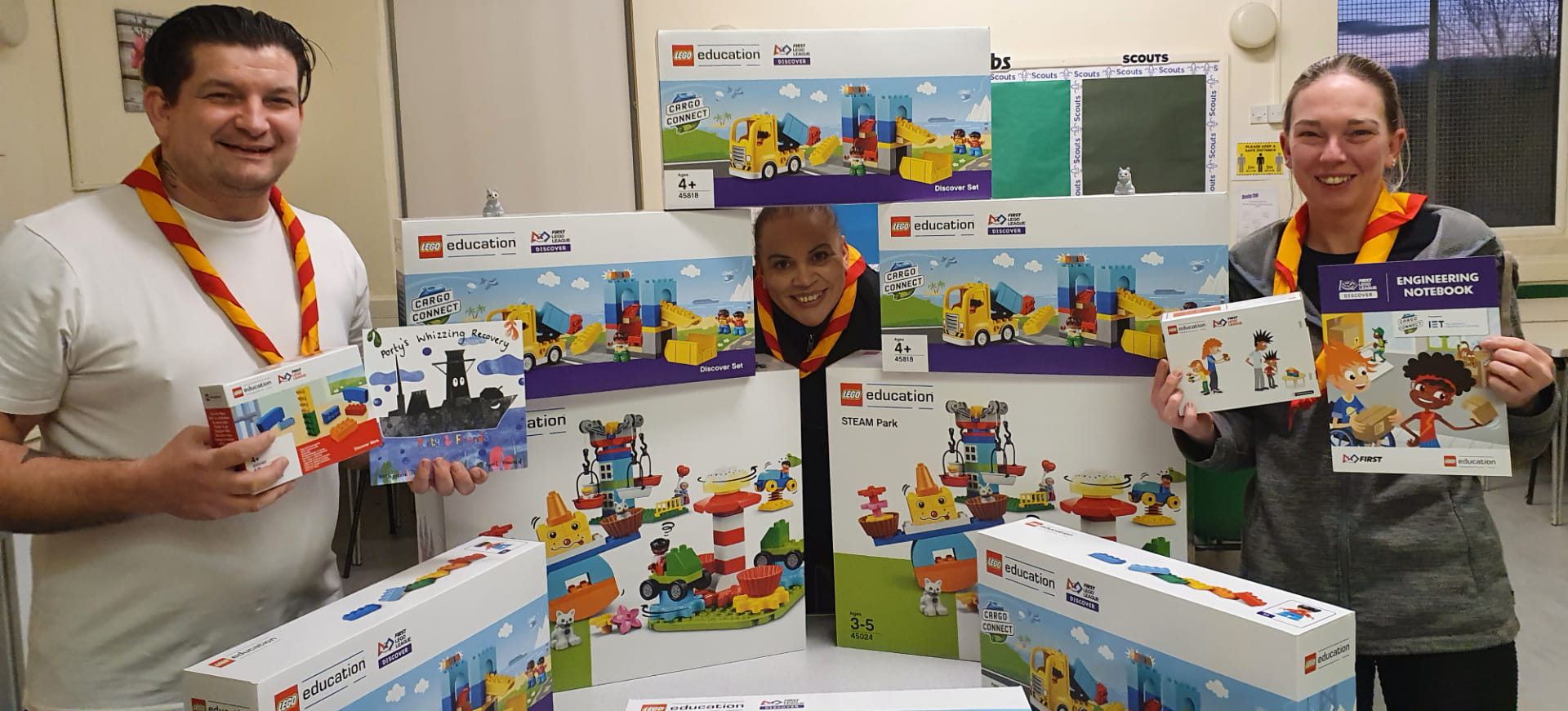 Thank You to The Institution of Engineering and Technology (IET) and Lego!!
